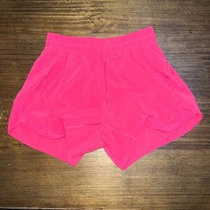 NWOT - Lululemon Track That Short High Rise 5” in Lip Gloss